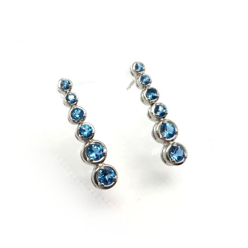London Blue Topaz Earrings