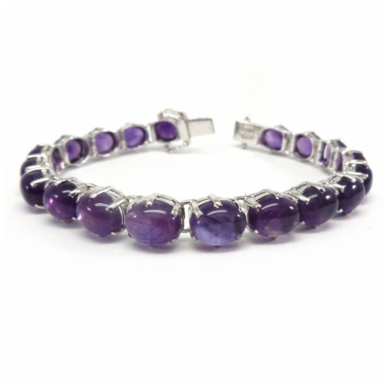 Amethyst Tennis Bracelet