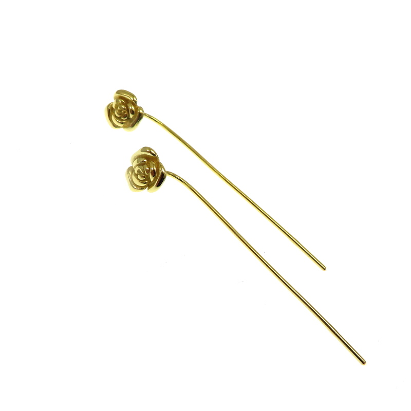 Gold Plated Silver Earrings