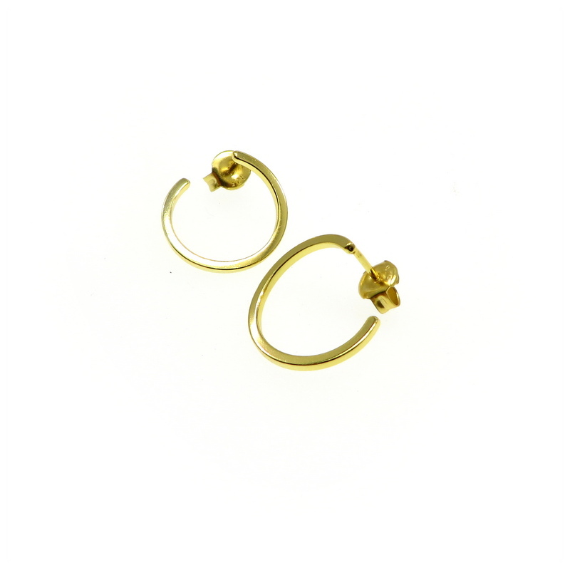 Gold Plated Sterling Silver Earrings