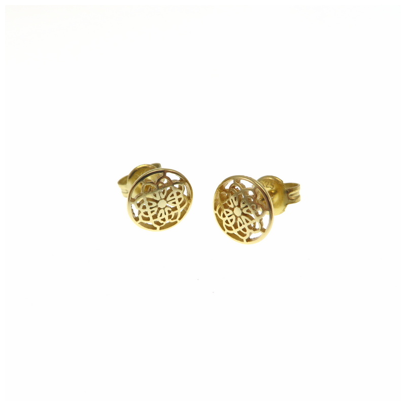 Gold Plated Stud Earrings