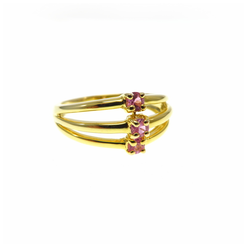 Pink Tourmaline Ring