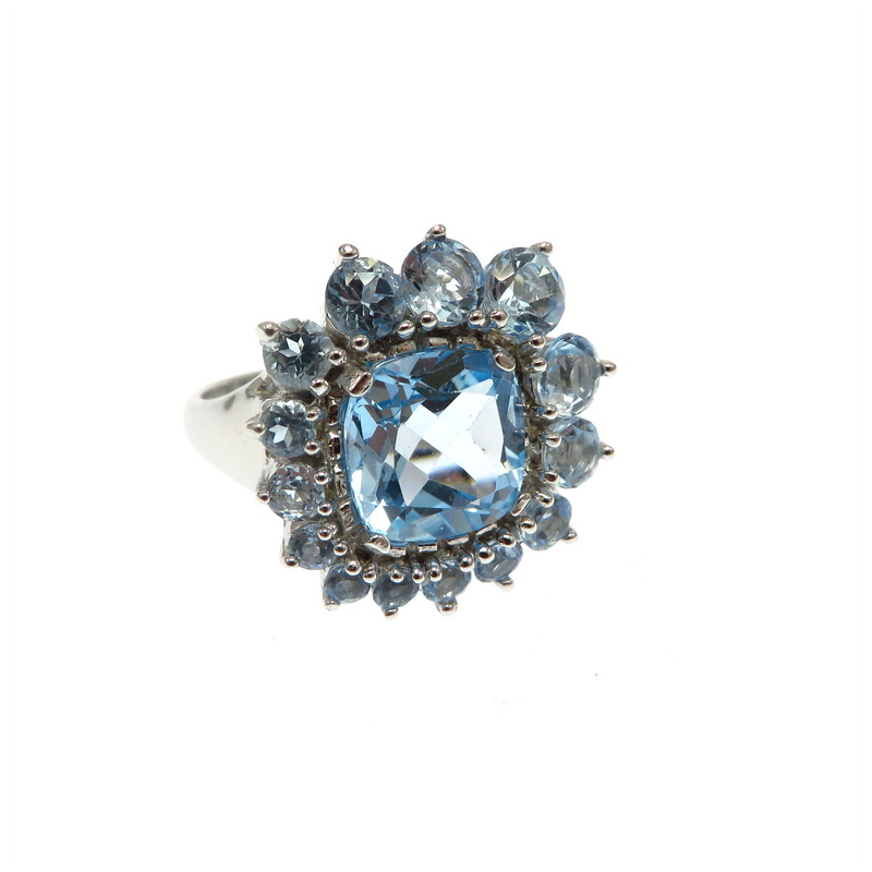 Blue Topaz Ring