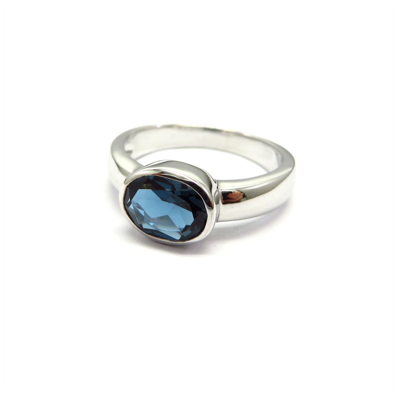 London Blue Topaz Ring