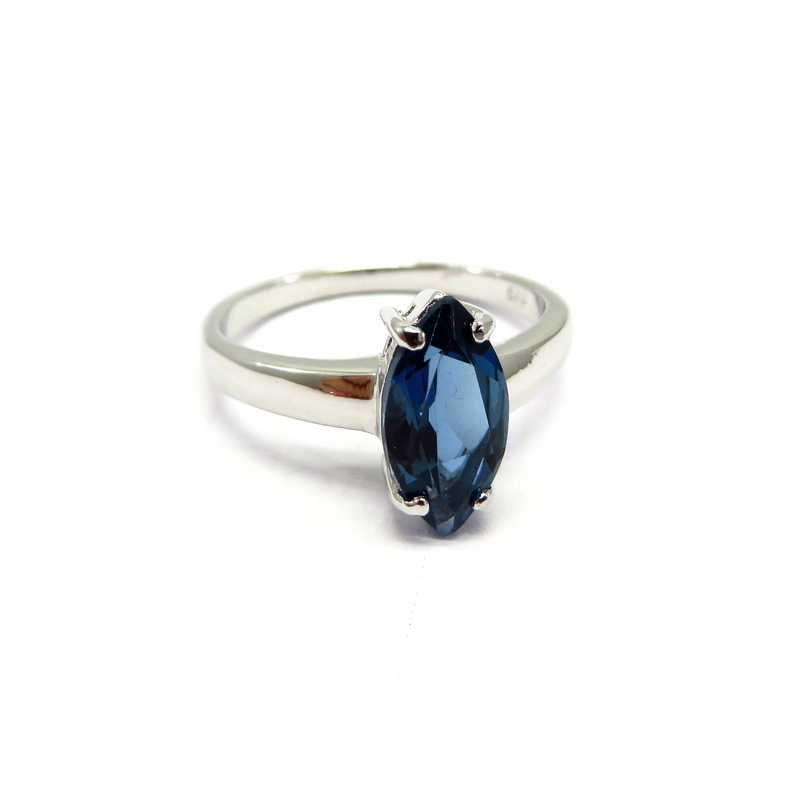 London Blue Topaz Ring