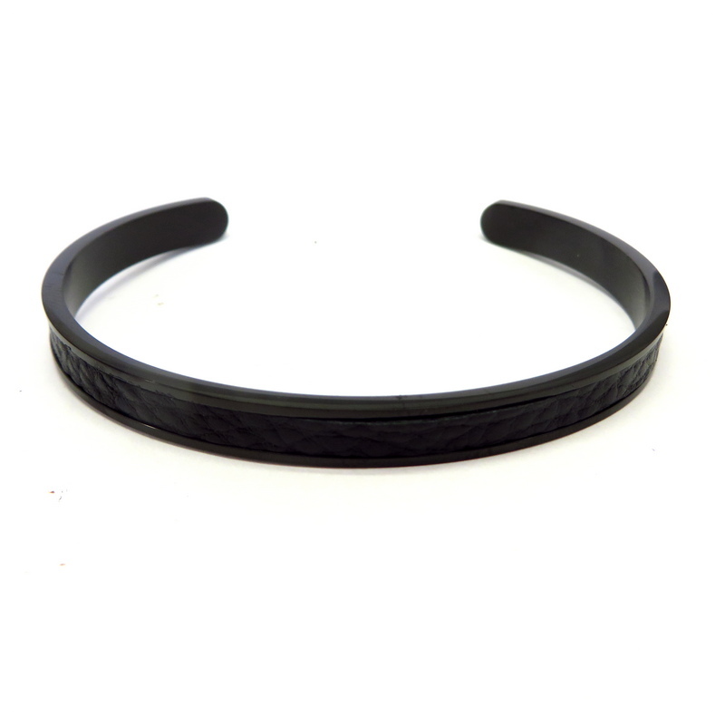 Black Stainless Steel Men's Bracelet