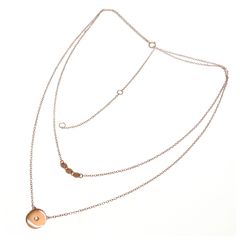 Rose Gold Plated Necklace