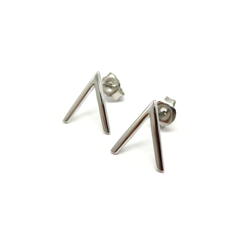 Arrow Sterling Silver Stud Earrings