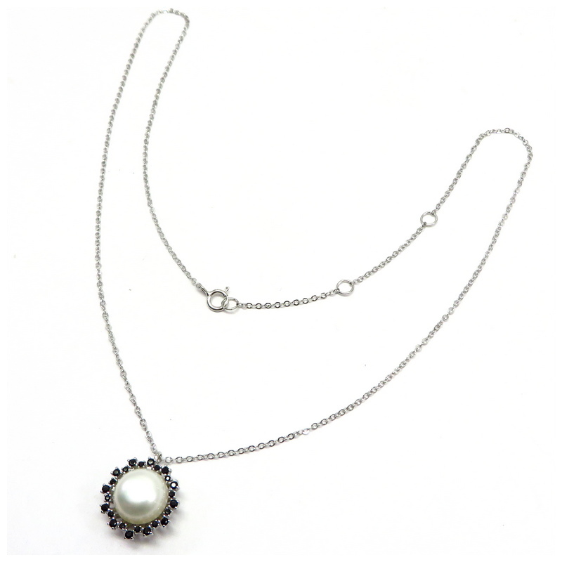 Freshwater Pearl Sterling Silver Necklace