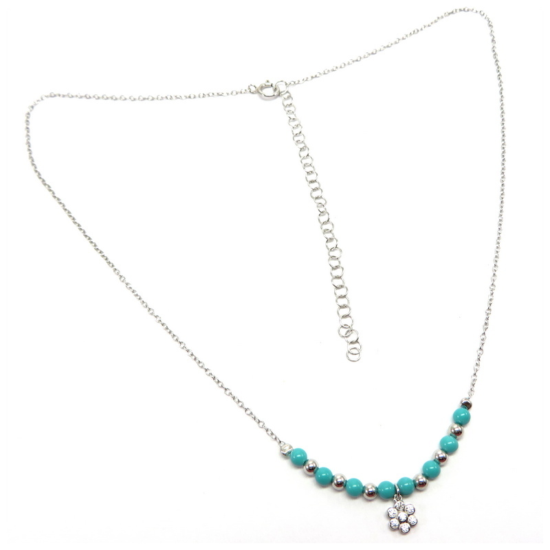 Turquoise Sterling Silver Necklace