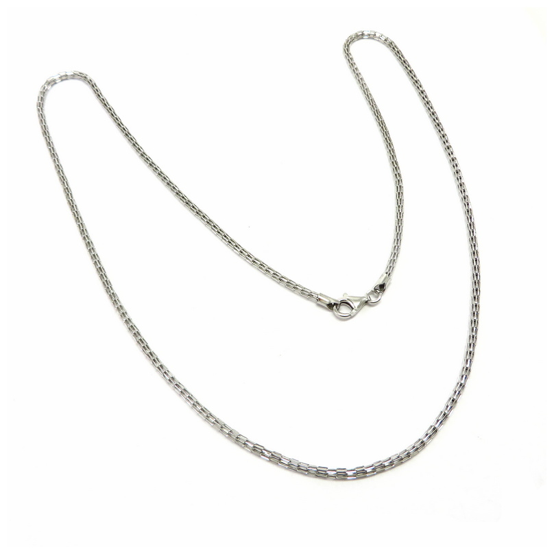 Mesh Sterling Silver Necklace