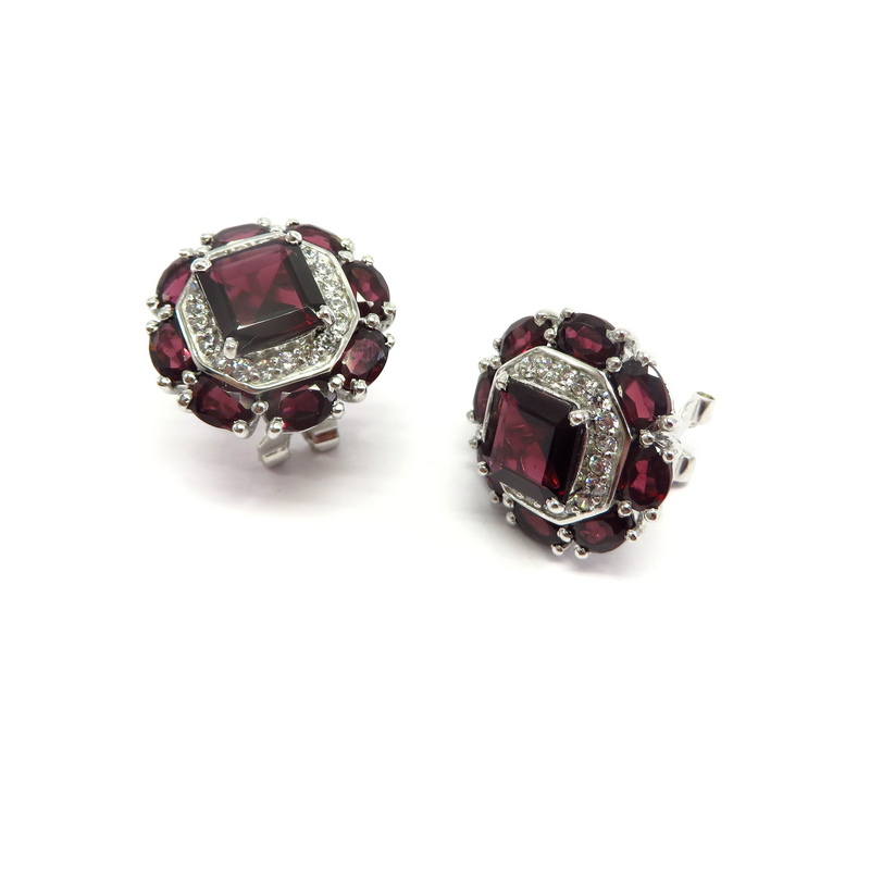 Garnet Earrings