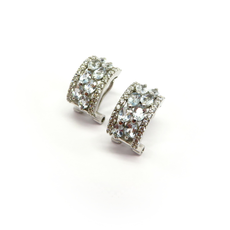 Aquamarine Earrings