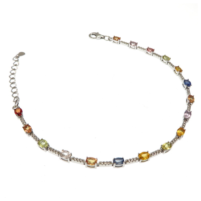 Sapphire Tennis Bracelet