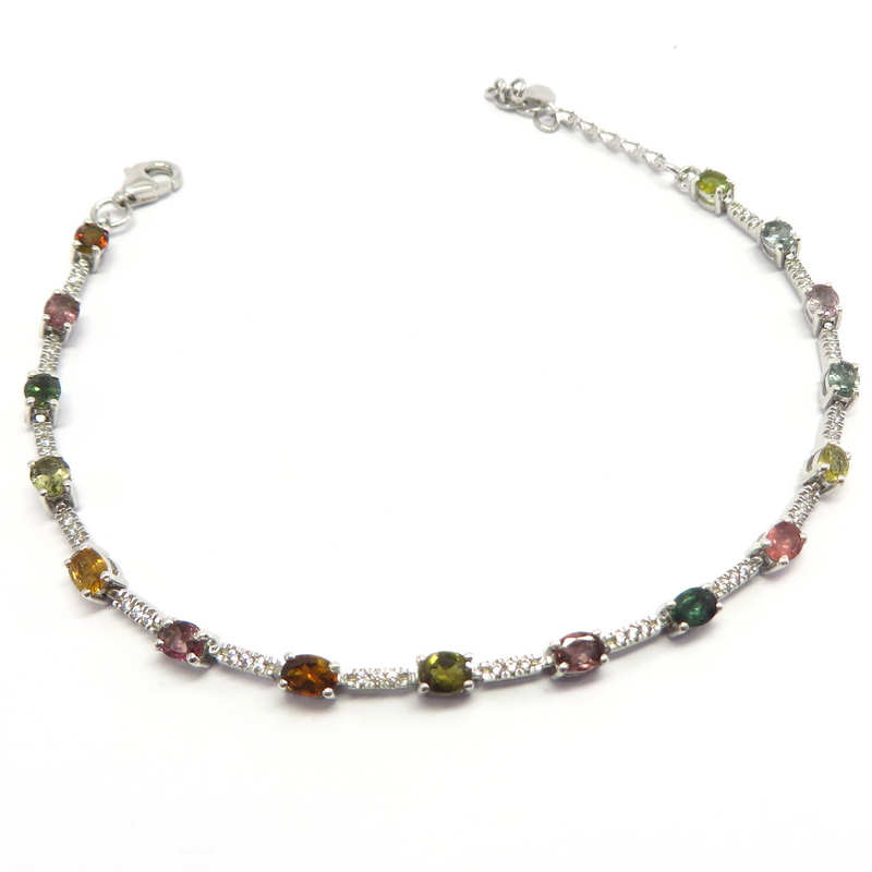 Tourmaline Tennis Bracelet