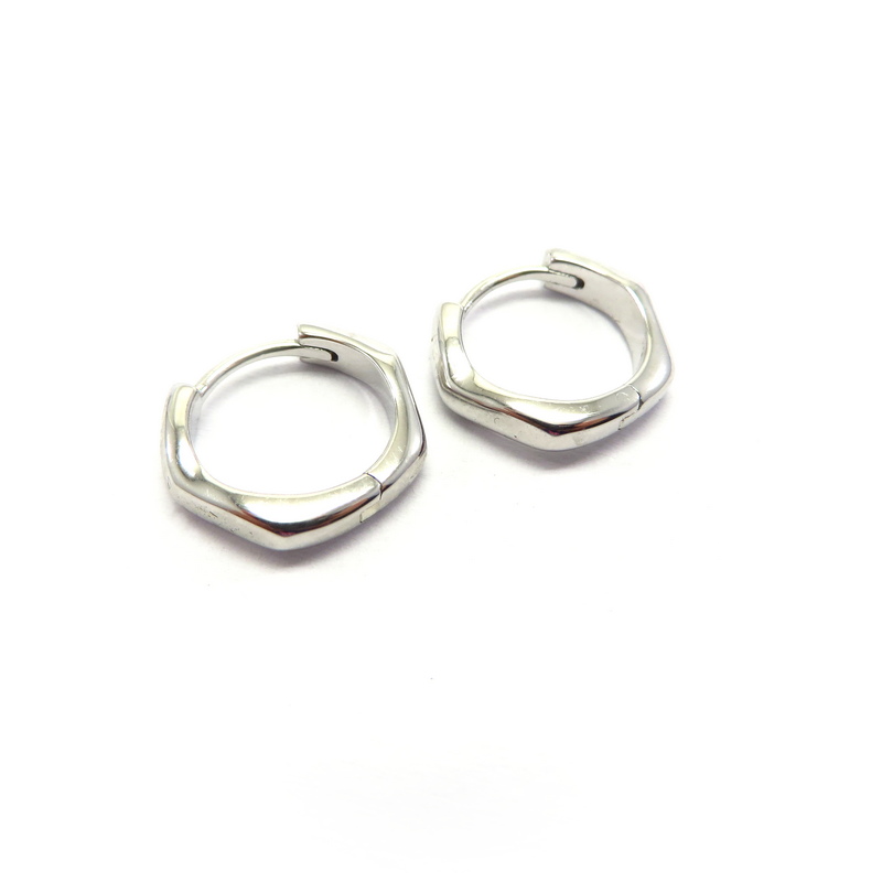 Silver Hoop Earrings
