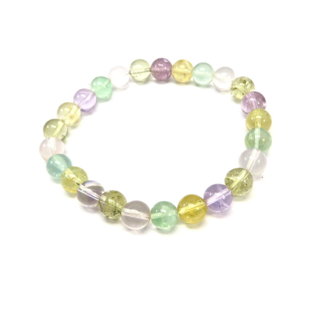Mixed Quartz Gemstone Bracelet