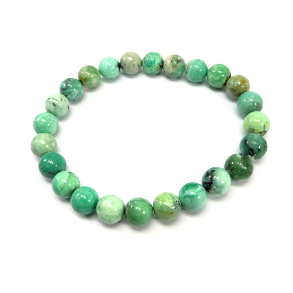 Green Variscite Gemstone Bracelet