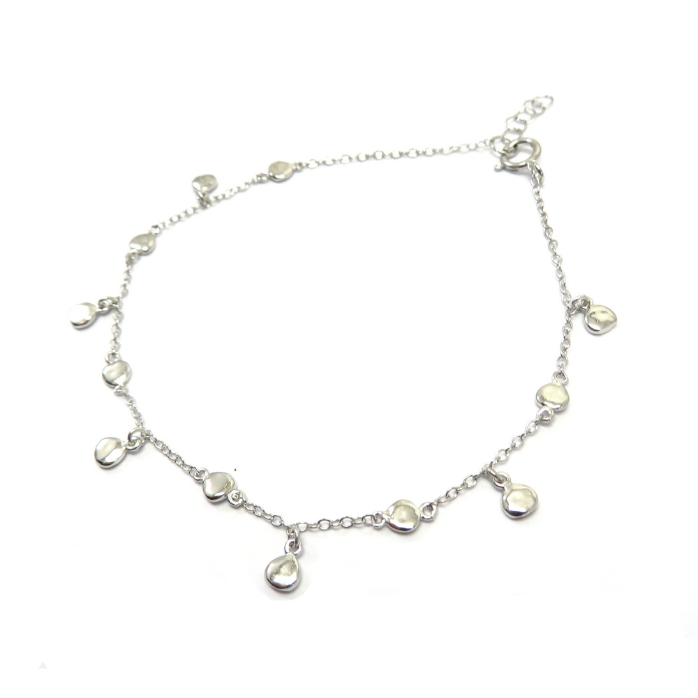Silver Chain Bobble Bracelet