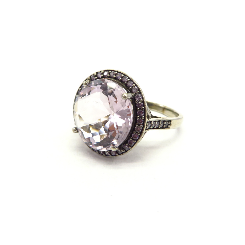 Round Amethyst Ring