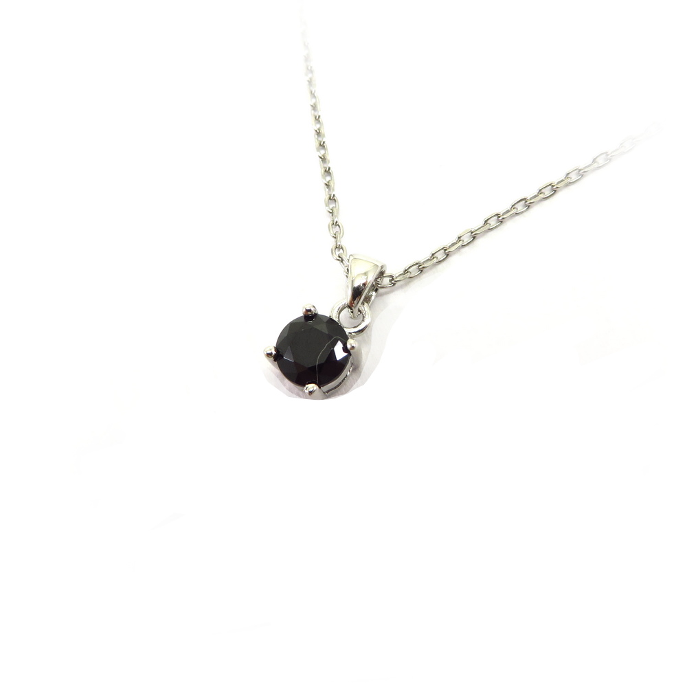 Black Spinel Pendant