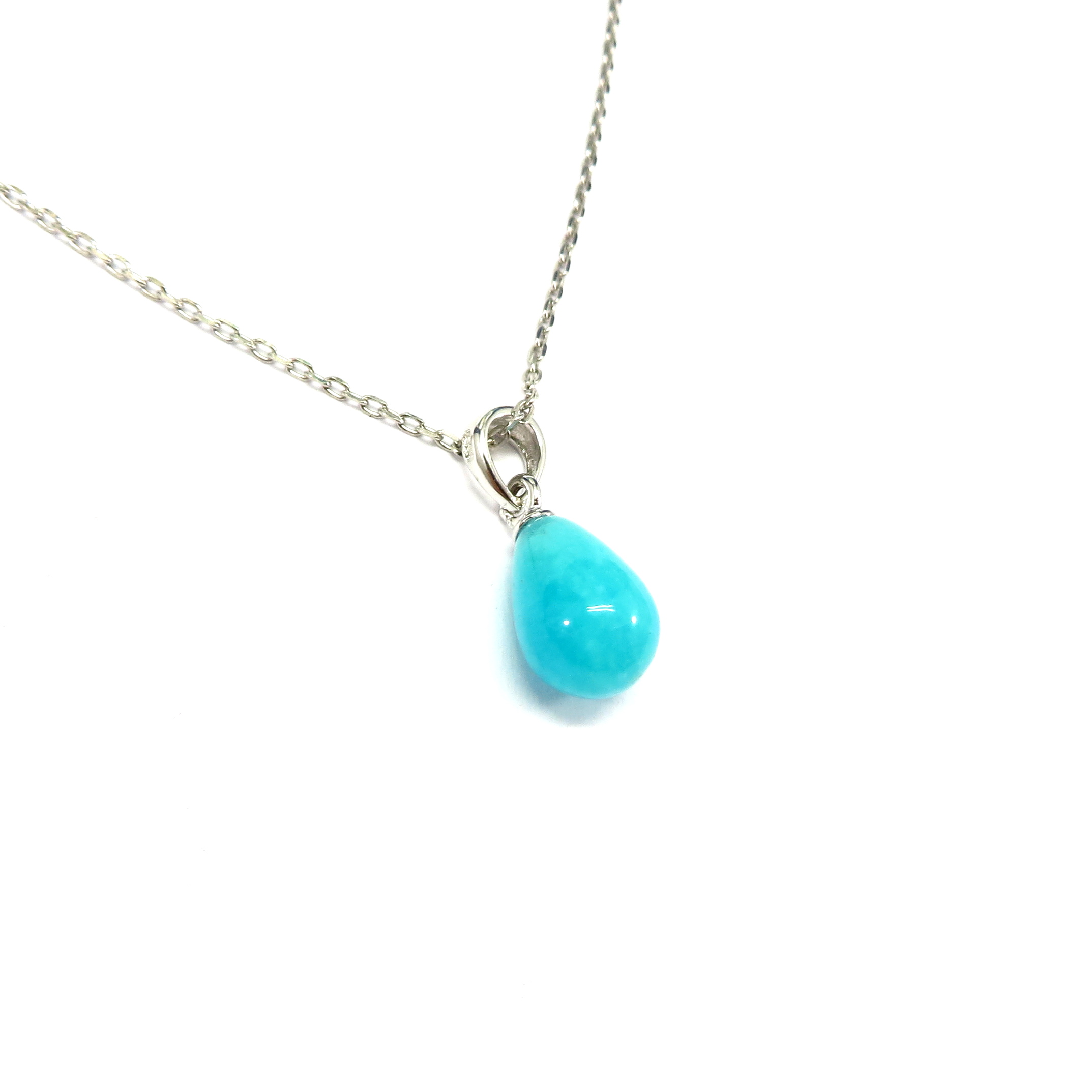 Teardrop Amazonite Pendant