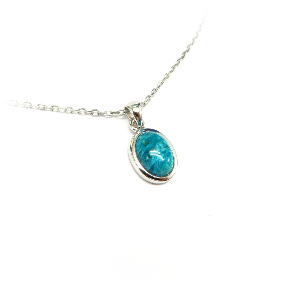 Oval Opaline Pendant