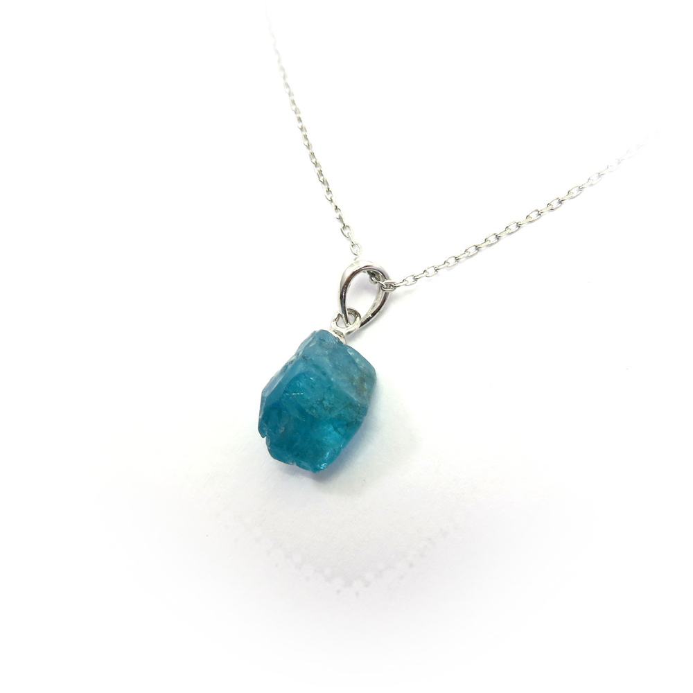 Apatite Pendant Set in Sterling Silver