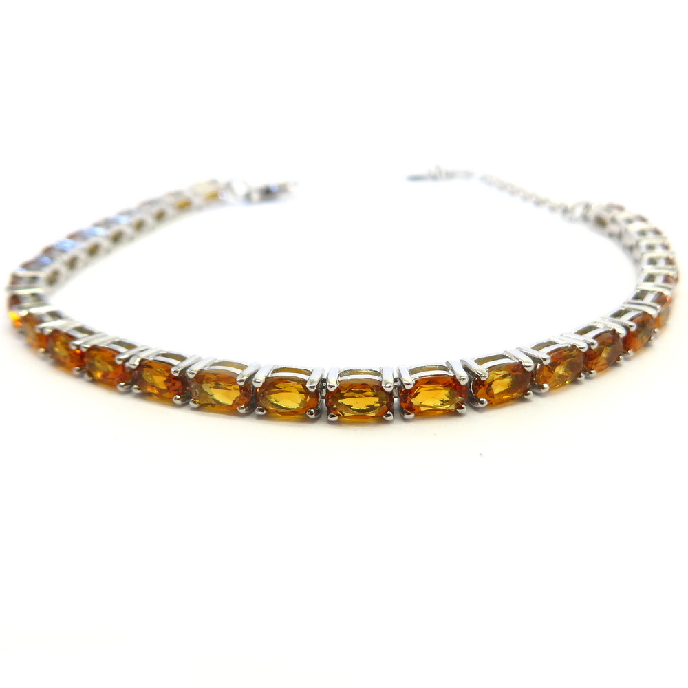 Citrine Tennis Bracelet