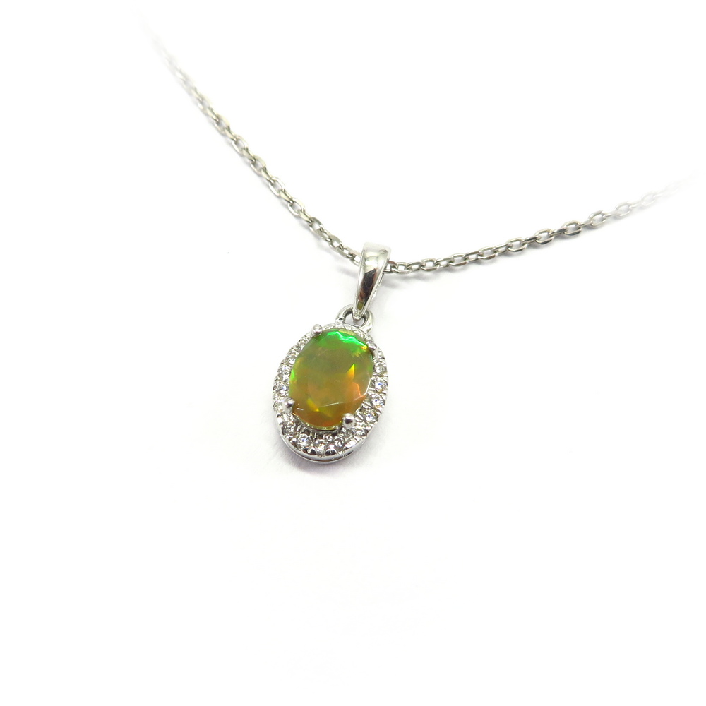 Ethiopian Opal Pendant