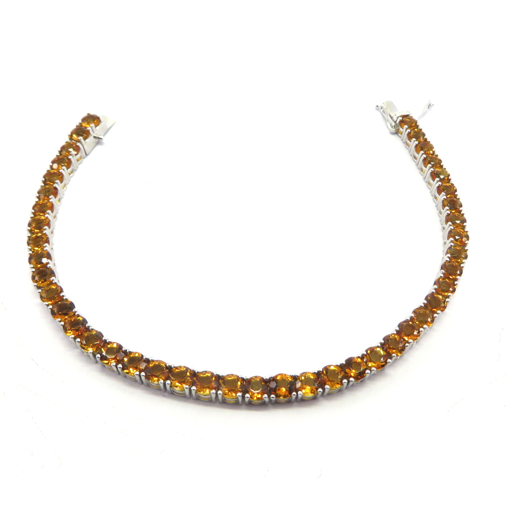 Citrine Tennis Bracelet