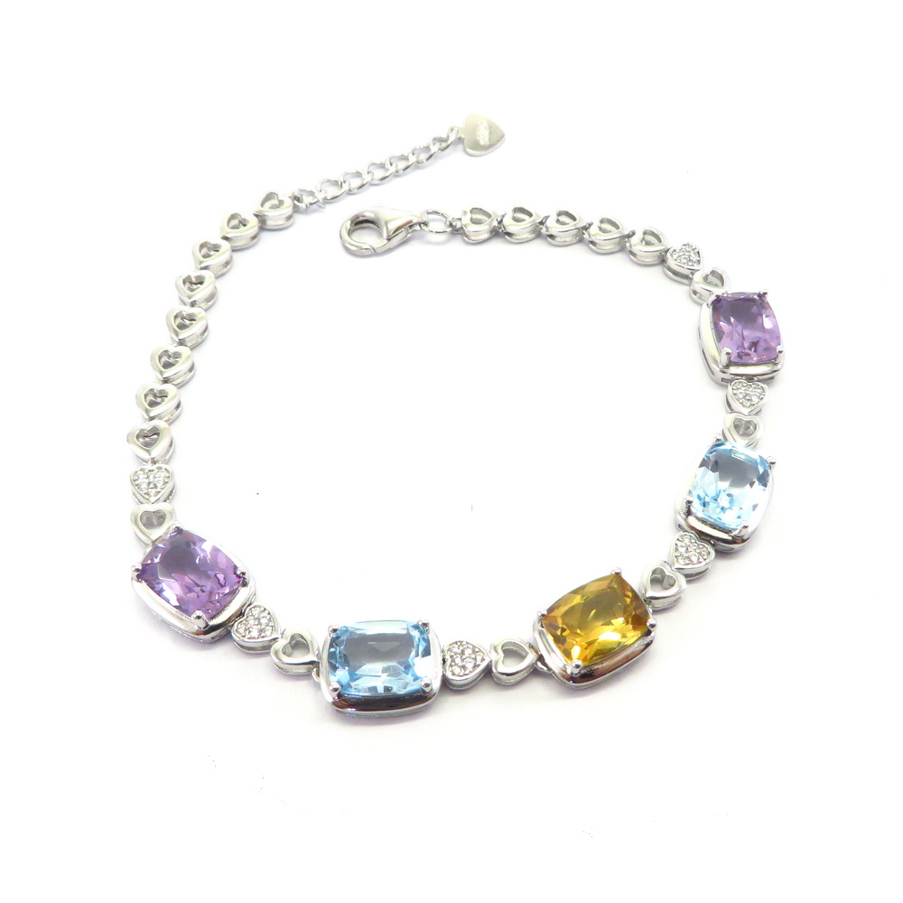 Semi-Precious Gemstone Bracelet