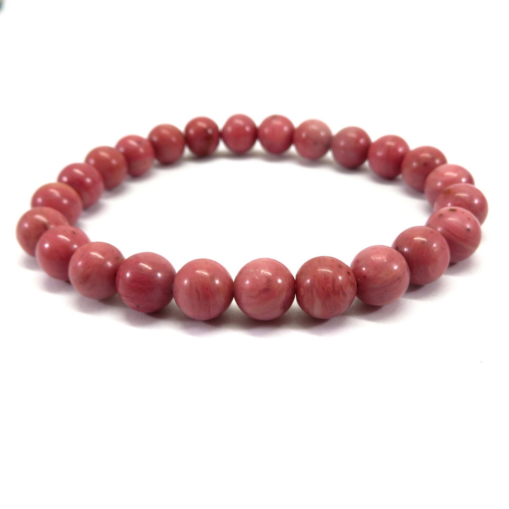 Thulite Gemstone Bracelet