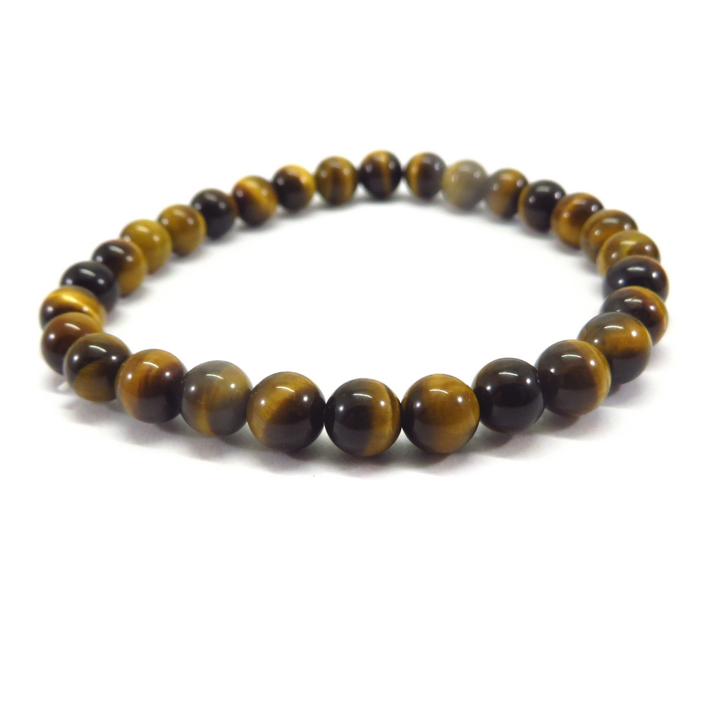 Yellow Tiger Eye Gemstone Bracelet